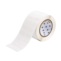 Brady THT-22-423-2 polyesteretikett | blank vit | 31,75 x 19,05mm (original) THT-22-423-2 147628