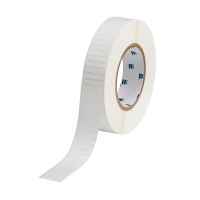 Brady THT-42-423-10 polyesteretikett | blank vit | 25,40 x 4,75mm (original) THT-42-423-10 147684