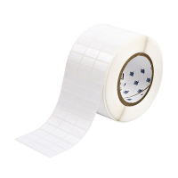 Brady THT-5-422-10 polyesteretikett | blank vit | 25,40 x 12,70mm (original) THT-5-422-10 147662