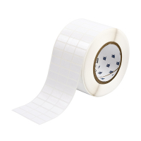 Brady THT-5-483-10 polyesteretikett | blank vit | 25,40 x 12,70mm (original) THT-5-483-10 147558