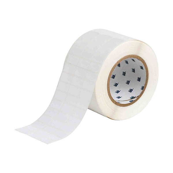 Brady THT-5-533-10 polyesteretikett | blank vit | 25,40 x 12,70mm (original) THT-5-533-10 147658 - 1