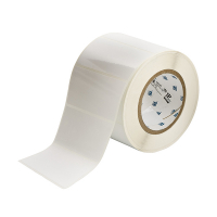 Brady THT-55-423-1 polyesteretikett | blank vit | 101,60 x 50,80mm (original) THT-55-423-1 147548