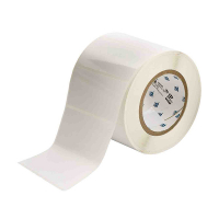 Brady THT-55-483-1 polyesteretikett | blank vit | 101,60 x 50,80mm (original) THT-55-483-1 147574
