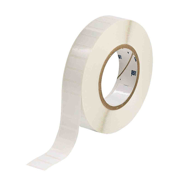 Brady THT-59-483-10 polyesteretikett | blank vit | 25,40 x 12,70mm (original) THT-59-483-10 147600 - 1