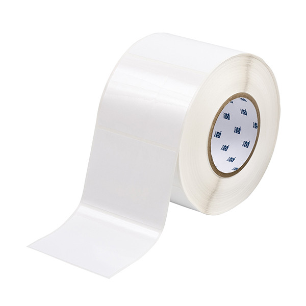 Brady THT-76-422-1 polyesteretikett | blank vit | 101,60 x 76,20mm (original) THT-76-422-1 147618 - 1