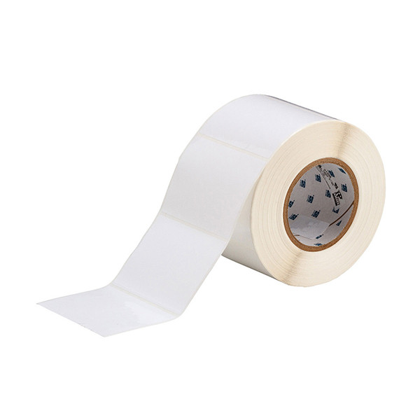 Brady THT-76-483-1 polyesteretikett | blank vit | 101,60 x 76,20mm (original) THT-76-483-1 147596 - 1