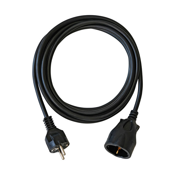 ​​​​​​​Förlängningssladd 3m svart 399521 - 1
