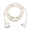 ​​​​​​​Förlängningssladd 5m vit (platt kontakt)