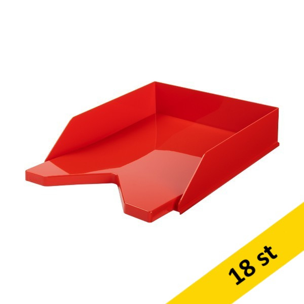 Brevkorg A4 | 123ink | röd | 18st  302439 - 1