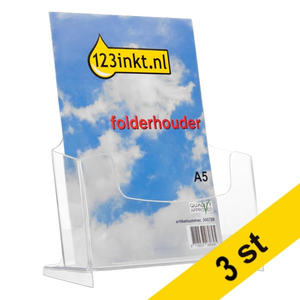 Broschyrställ A5 stående | 123ink | 3st  423177 - 1