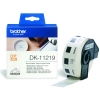 [DP] Brother DK-11219 etiketter | svart text - vit etikett |  Ø 12mm (original) 080720 - 1