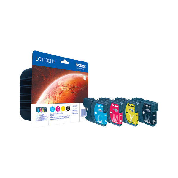 | Brother LC1100HYVALBPDR BK/C/M/Y bläckpatron 4-pack (original) 029087 - 1