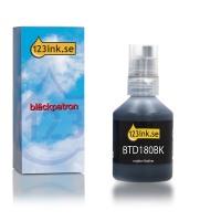 Brother BTD180BK svart bläckrefill (varumärket 123ink)