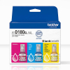 Brother BTD180CLVAL C/M/Y bläckrefill 3-pack (original)
