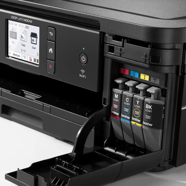 Brother DCP-J1140DW Allt-i-ett A4 bläckstråleskrivare med WiFi (3 i 1) [8kg✔️] DCPJ1140DWRE1 833152 - 5