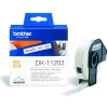 Brother DK-11203 etiketter | svart text - vit etikett | 17 x 87mm (ORIGINAL) DK11203 080714