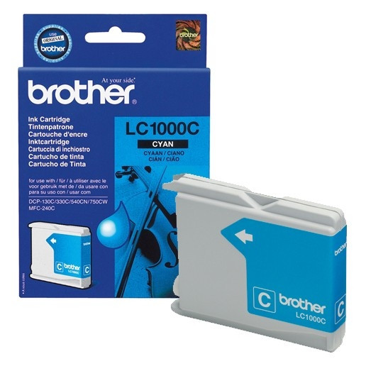 Brother LC1000C cyan bläckpatron (original) LC1000C 028450 - 1