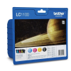 Brother LC1100VALBPDR BK/C/M/Y bläckpatron 4-pack (original) 029081 - 1