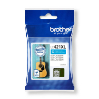 Brother LC421XLC cyan bläckpatron hög kapacitet (original) LC-421XLC 051296