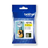 Brother LC421XLY gul bläckpatron hög kapacitet (original) LC-421XLY 051300