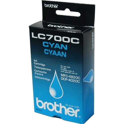 Brother LC700C cyan bläckpatron (original) LC700C 029000 - 1
