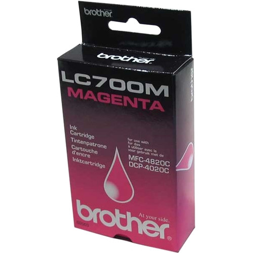 Brother LC700M magenta bläckpatron (original) LC700M 029010 - 1