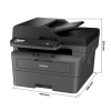 Brother MFC-L2827DW Allt-i-ett A4 monolaserskrivare med WiFi (4 i 1) [14,5kg] MFCL2827DWRE1 832994 - 2