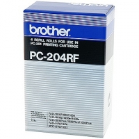 Brother PC-204RF svart färgband 4-pack (original) PC204RF 029875