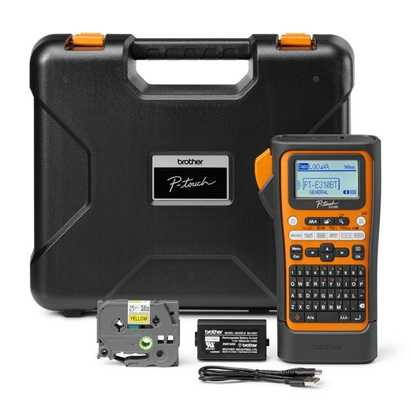 Brother PT-E310BTVP industriell märkmaskin med väska (QWERTY) 832984 - 1