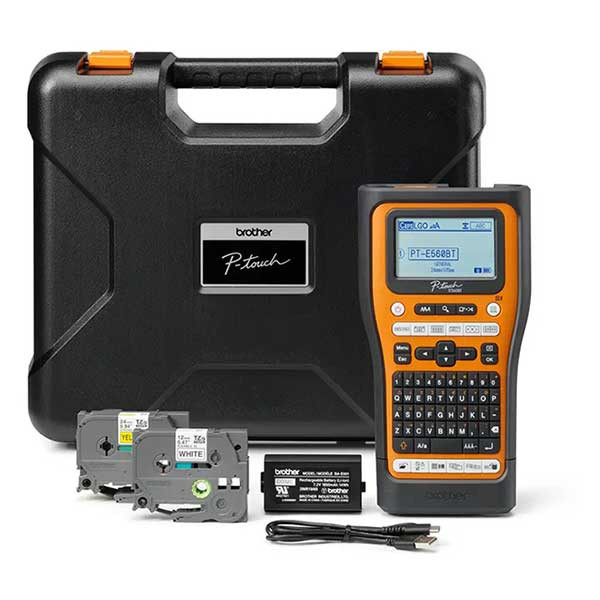 Brother PT-E560BTVP Pro märkmaskin med väska (QWERTY) 832985 - 1