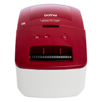 Brother QL-600R etikettskrivare röd 832940