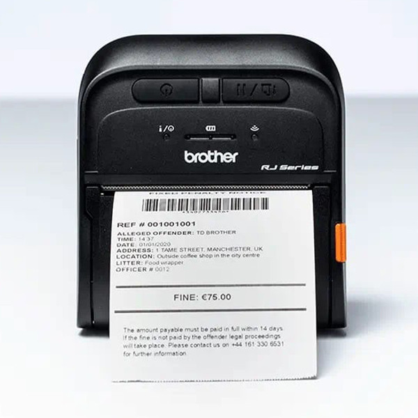 Brother RJ-3035B kvittoskrivare med Bluetooth RJ3035BXX1 832958 - 2