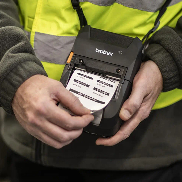 Brother RJ-3230BL mobil etikettskrivare | Bluetooth, NFC, USB 833178 - 7