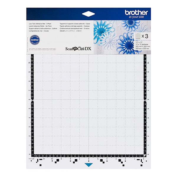 Skärmatta 305 x 305mm lågklibbande | Brother ScanNCut DX | 3st 406525 - 2