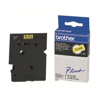 Brother TC-691 | svart text - gul tejp | 9mm x 7.7m (original) TC-691 088858