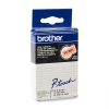 Brother TC-B01 | svart text - orange tejp | 12mm x 7.7m (original)