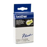 Brother TC-C01 | svart text - gul tejp | 12mm x 7.7m (original) TC-C01 088874