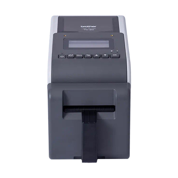 Brother TD-2D (TD-2350DFC203) etikettskrivare | Bluetooth, Ethernet, USB, WiFi | LCD-skärm 833452 - 1