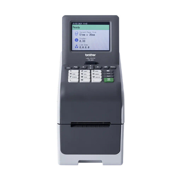 Brother TD-2D (TD-2350DSA203) etikettskrivare | Bluetooth, Ethernet, USB, WiFi | touchscreen 833451 - 1