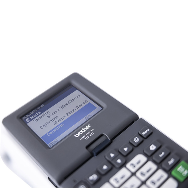 Brother TD-2D (TD-2350DSA203) etikettskrivare | Bluetooth, Ethernet, USB, WiFi | touchscreen 833451 - 10