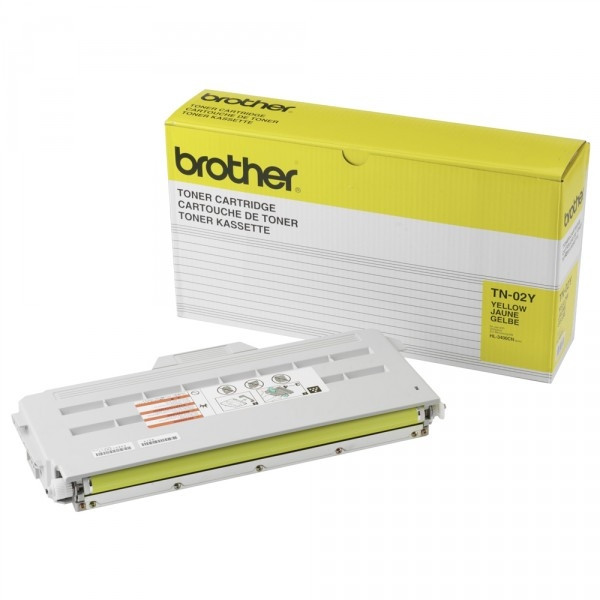 Brother TN-02Y gul toner (original) TN02Y 029520 - 1