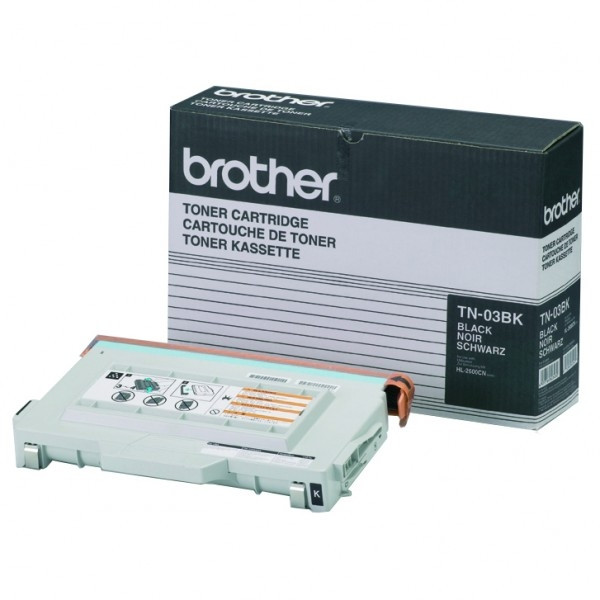 Brother TN-03BK svart toner (original) TN03BK 029530 - 1