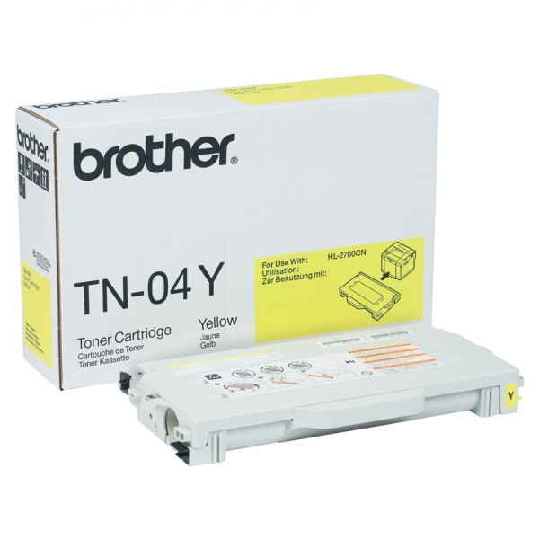 Brother TN-04Y gul toner (original) TN04Y 029790 - 1