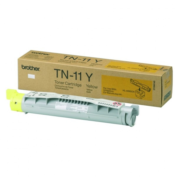 Brother TN-11Y gul toner (original) TN11Y 029610 - 1