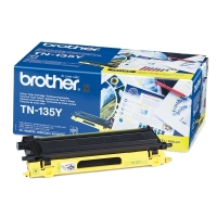 Brother TN-135Y gul toner hög kapacitet (original) TN135Y 029280