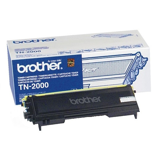 Brother TN-2000 svart toner (original) TN2000 029990 - 1