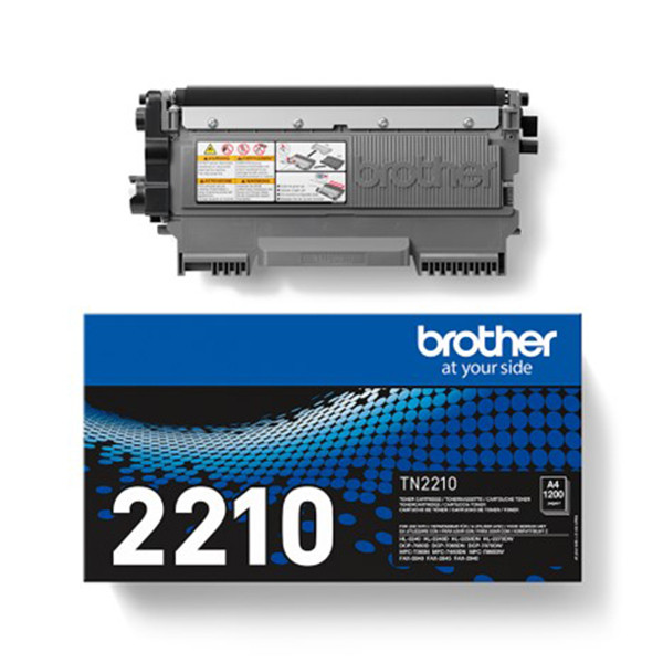 Brother TN-2210 svart toner (original) TN2210 029180 - 1