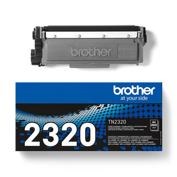 Brother TN-2320 svart toner hög kapacitet (original) TN-2320 051054 - 1