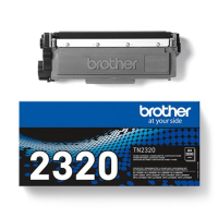 Brother TN-2320 svart toner hög kapacitet (original) TN-2320 051054