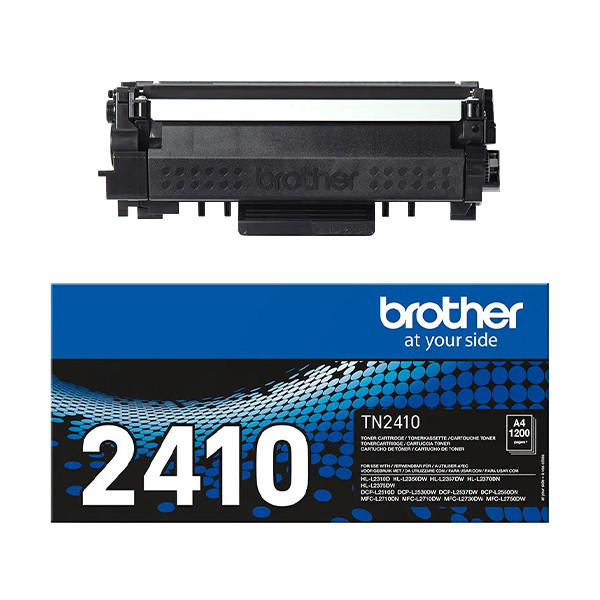 Brother TN-2410 svart toner (original) TN-2410 051160 - 1